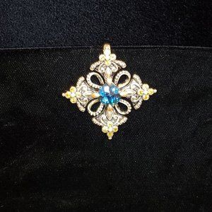 Barbara Bixby London Blue Topaz Enhancer